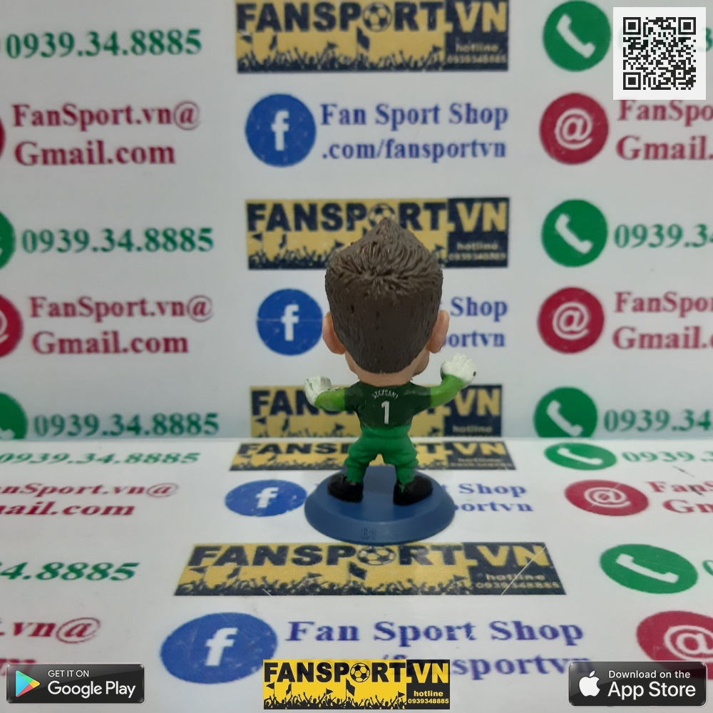 Tượng Szczesny Vermaelen Koscielny Arteta cầu thủ bóng đá Arsenal home 2012 2013 2014 soccerstarz