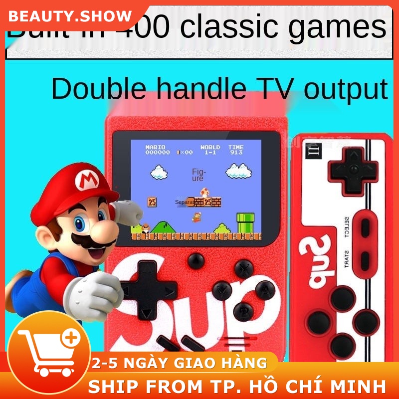 Sup trò chơi cầm tay trò chơi trẻ em cổ điển hoài cổ học sinh máy chơi game cầm tay đôi có thể sạc lại