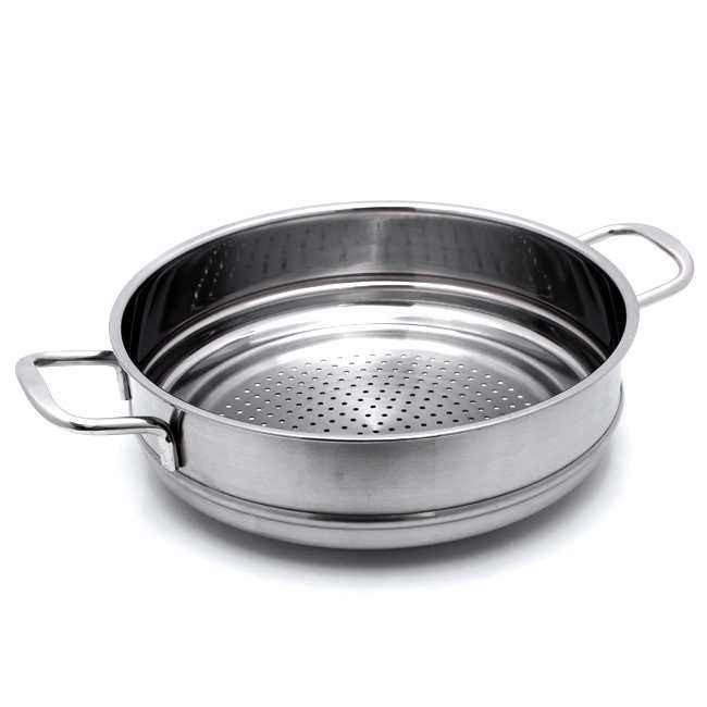 [ HÀNG ĐẸP ] Bộ Nồi Xửng Hấp Inox 3 Đáy Fivestar- 24cm -Nắp Kính- Dùng Được Bếp Từ -Hàng Chính Hãng- Bảo Hành 5 Năm