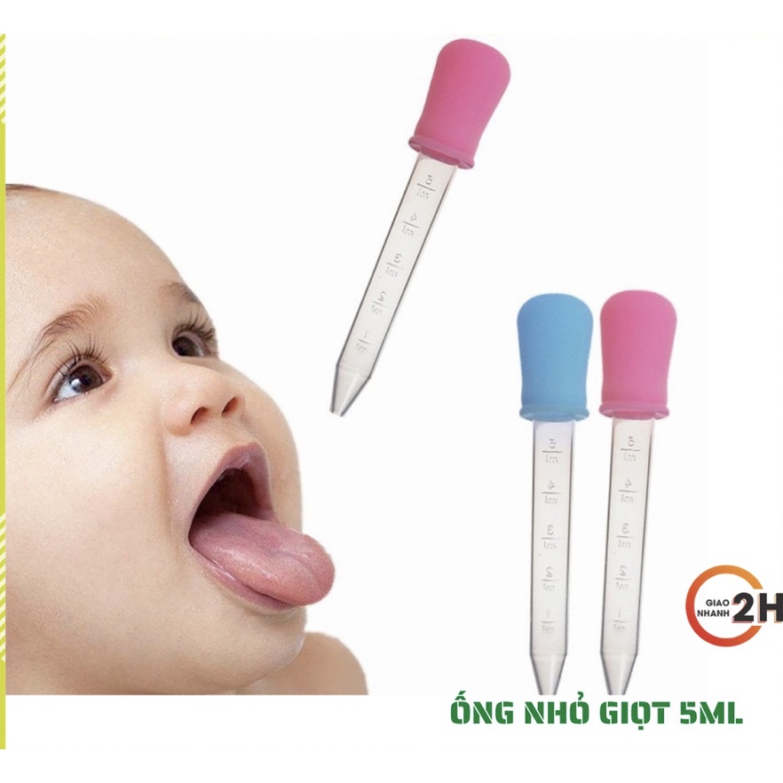 Ống Hút Nhỏ Giọt Hỗ Trợ Bé Uống Sữa