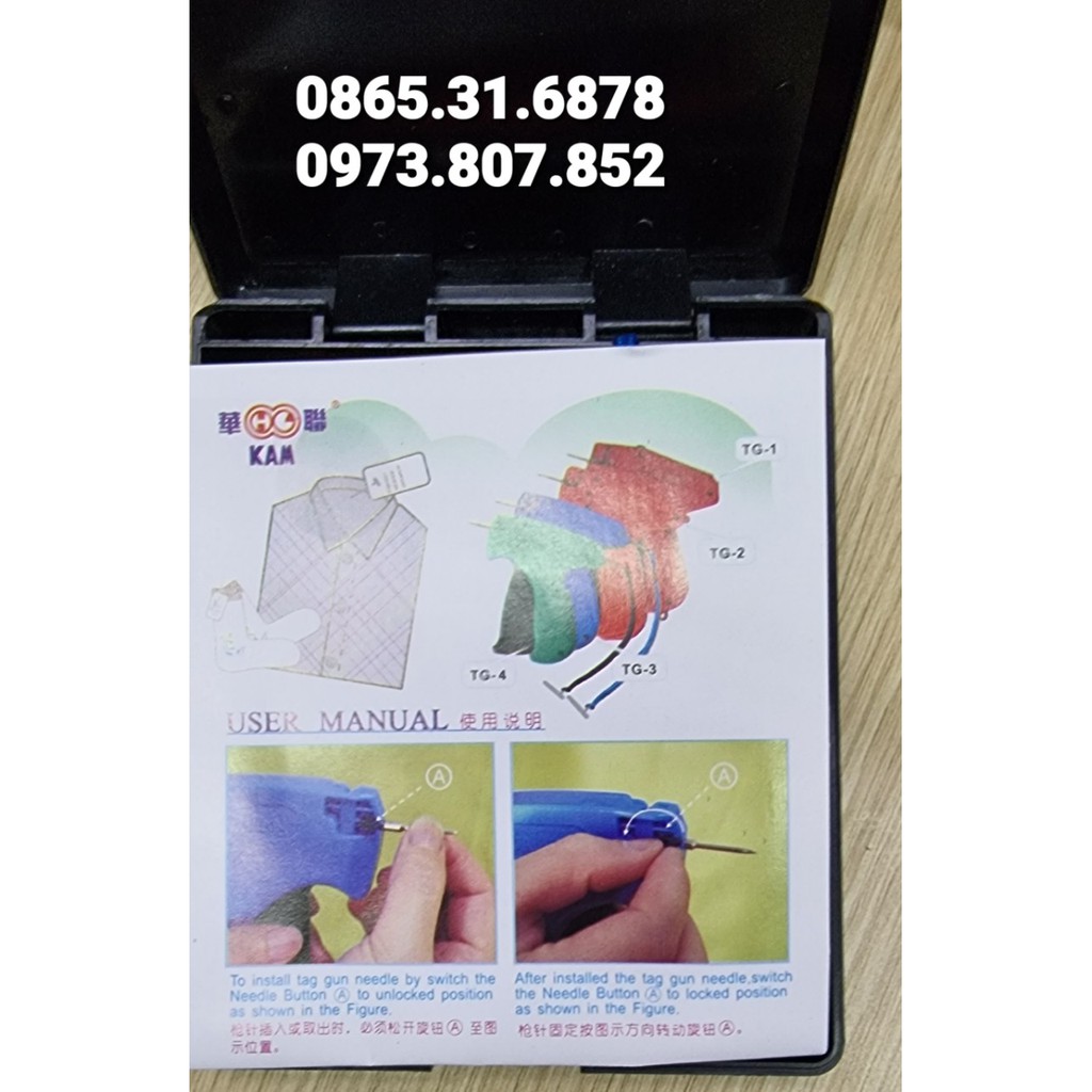 Súng bắn Mác quần áo KAM TG2