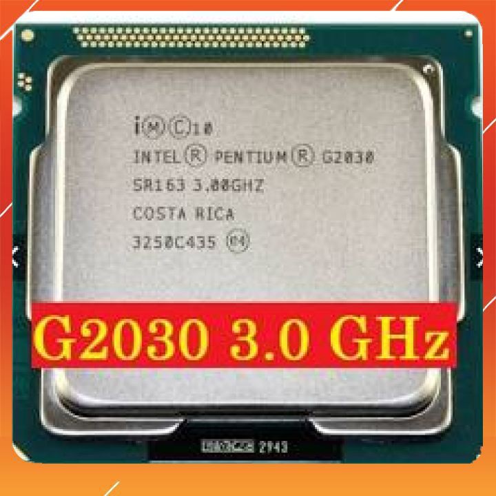 combo main chip ram h61 +g2030 main giga/asus h61 +cpu g2030 kèm chặn (3M 3.0Ghz) _ Hàng chính hãng