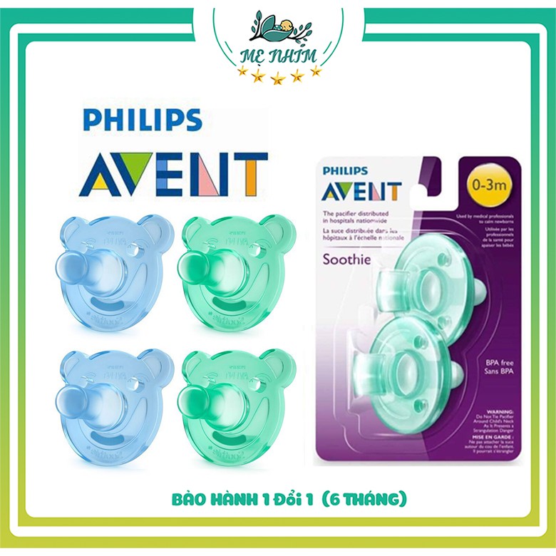 Ty giả chống vâu Philips Avent Soothie [Có hộp][Hàng chính hãng]