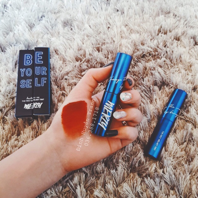 Son kem Merzy Classic Blue V6 Moncosmetics