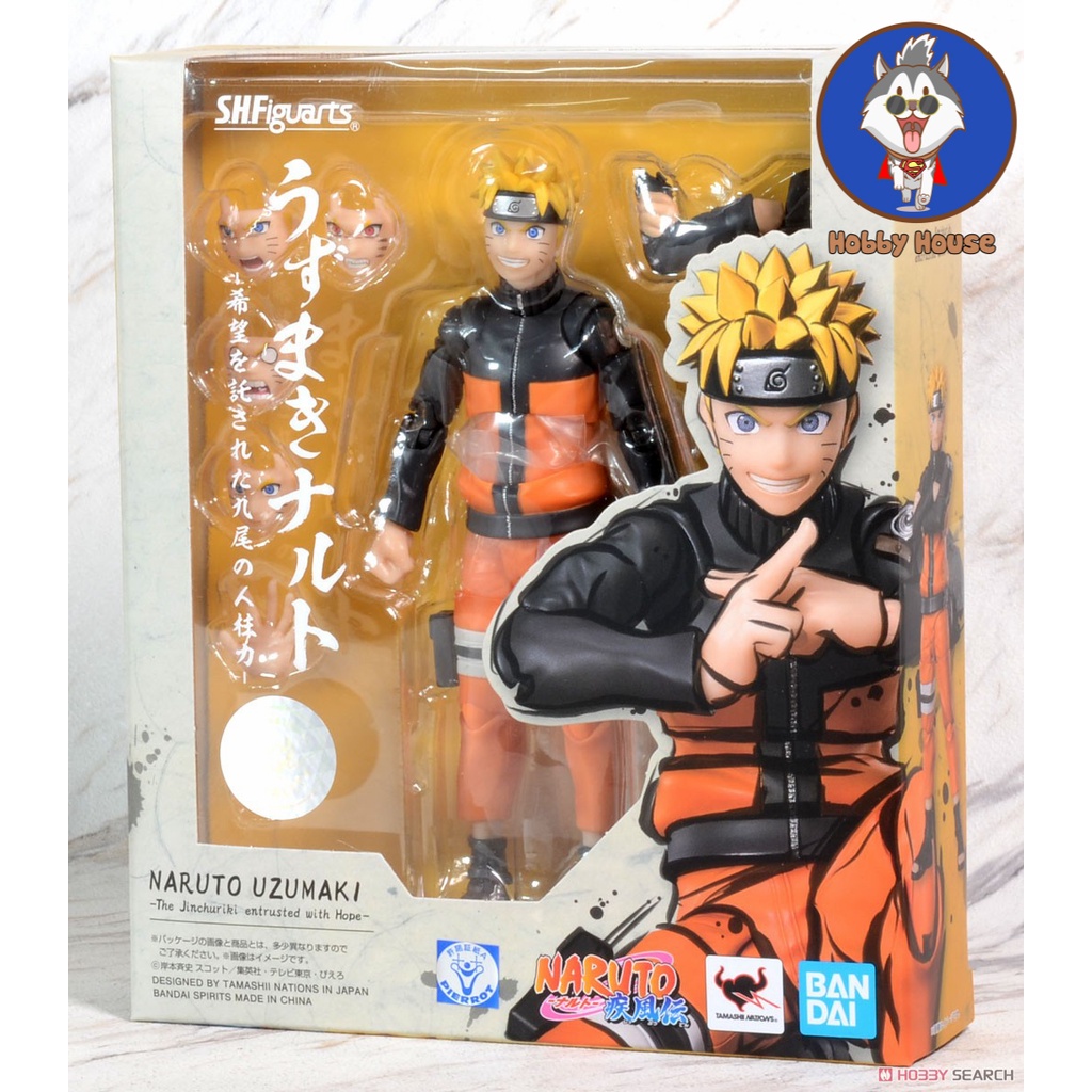 Mô Hình SHF Uzumaki Naruto Shippuden Chính Hãng