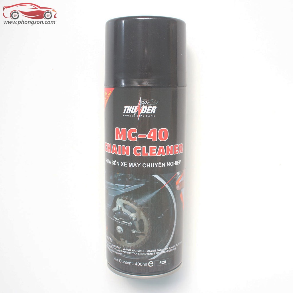 Chai vệ sinh sên Thunder MC-40 Chain Cleaner 400ml