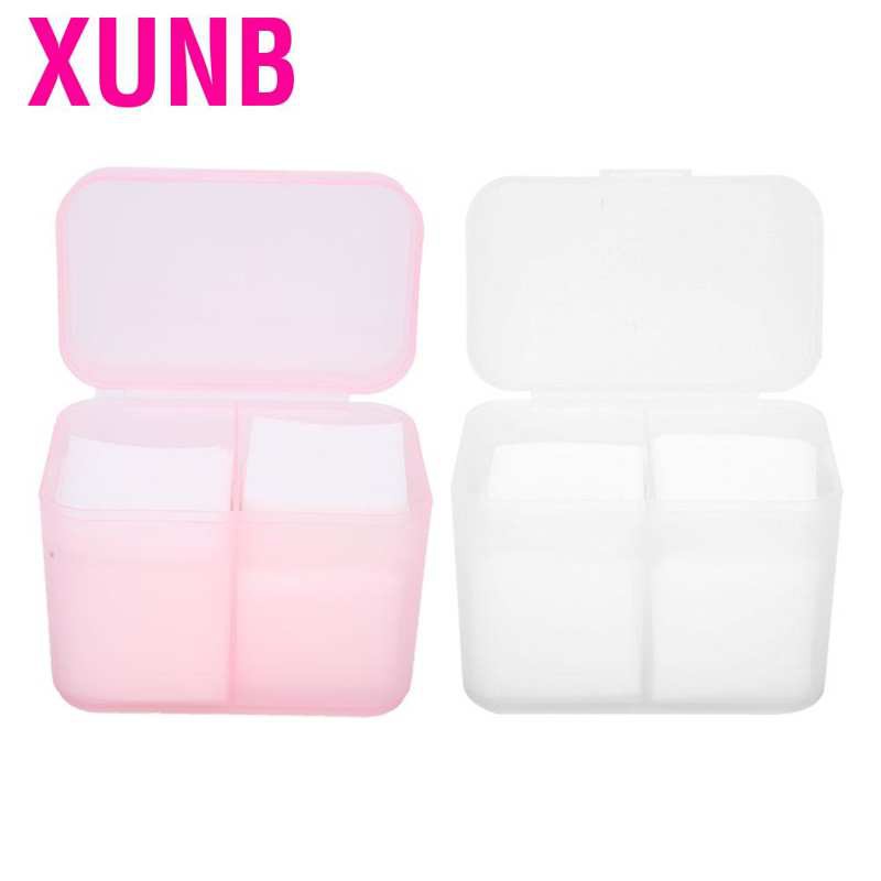 (Hàng Mới Về) Hộp Đựng Sơn Móng Tay 2 Ngăn Tiện Dụng