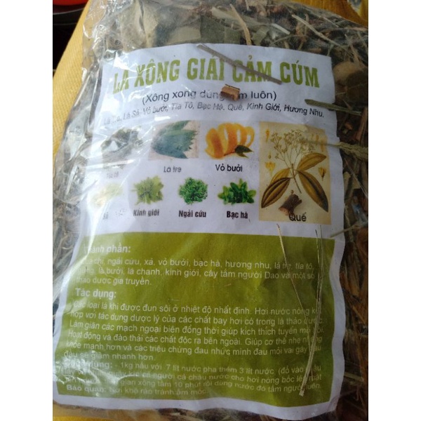 Lá xông giai cam cum 1kg