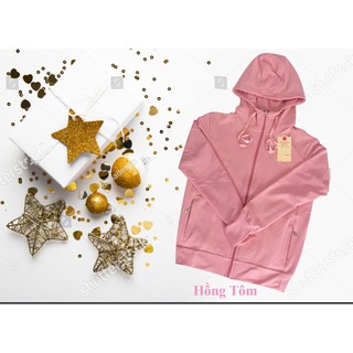 ÁO KHOÁC NỮ HỒNG TÔM CHẤT ĐẸP