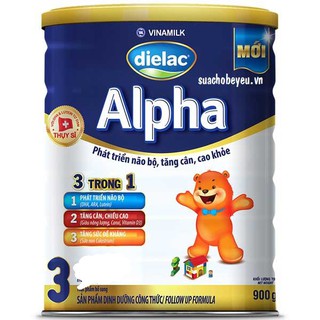 Sữa dielac alpha số 3 900g giá sốc