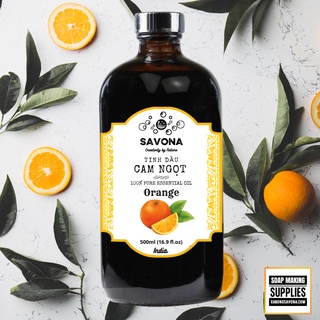 500ml - 1lit Tinh Dầu Cam Ngọt Coccinelle - Orange Essential Oil