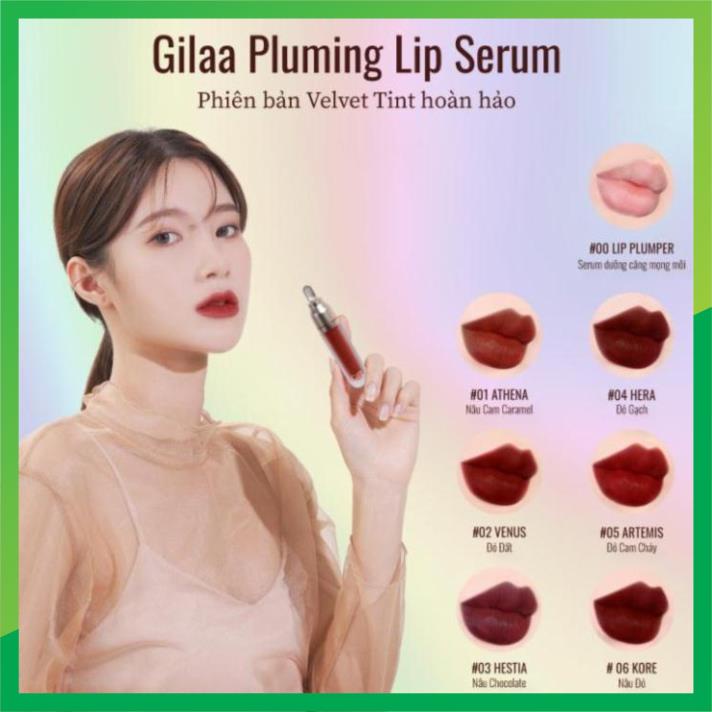 - Son kem hiệu ứng bán lì căng mọng môi Gilaa Plumping Lip - HONG'S BEAUTY _hanquocmypham2022