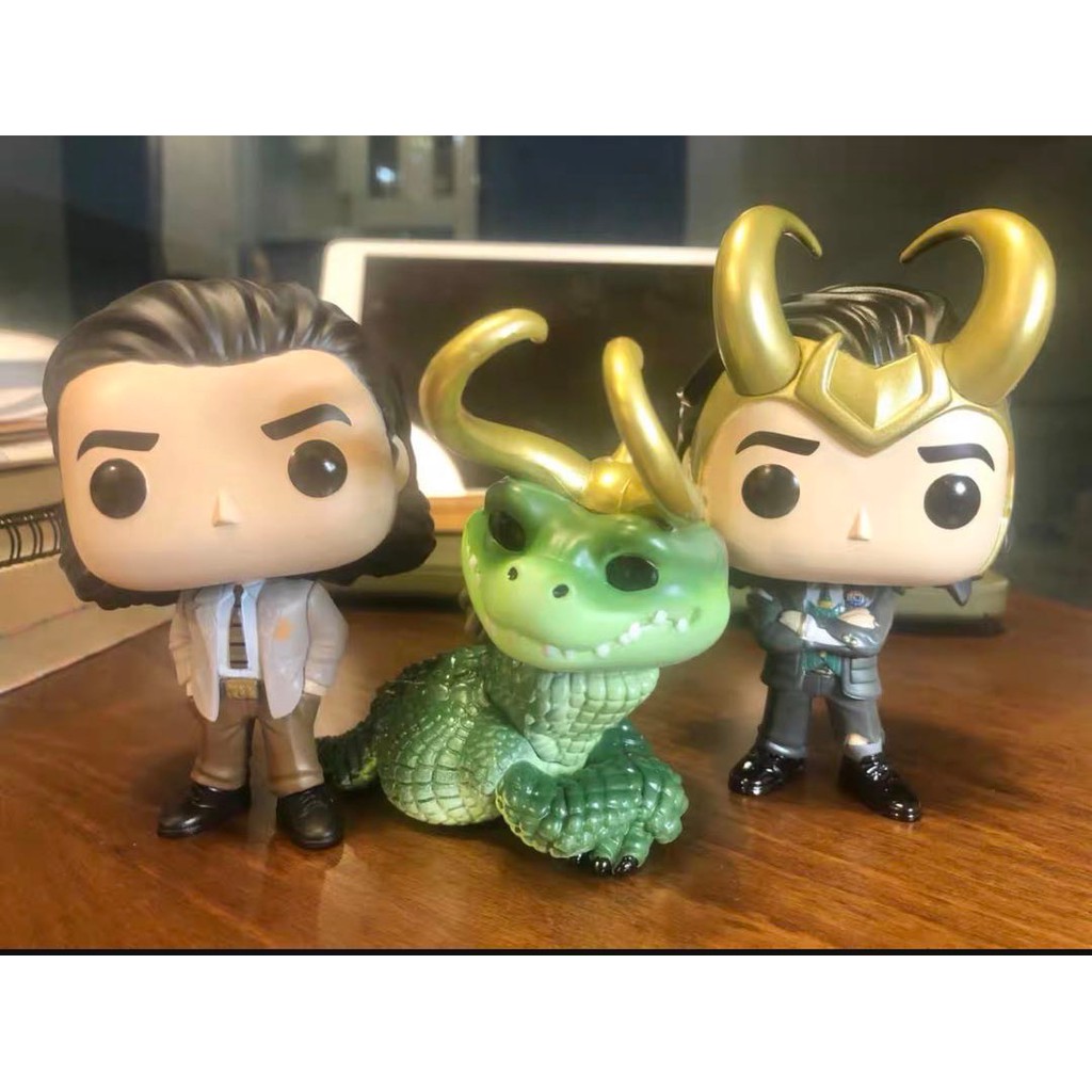 Funko POP Mô Hình Nhân Vật Loki Lady Sylvie Crocodile Loki Dành Cho Trẻ Em