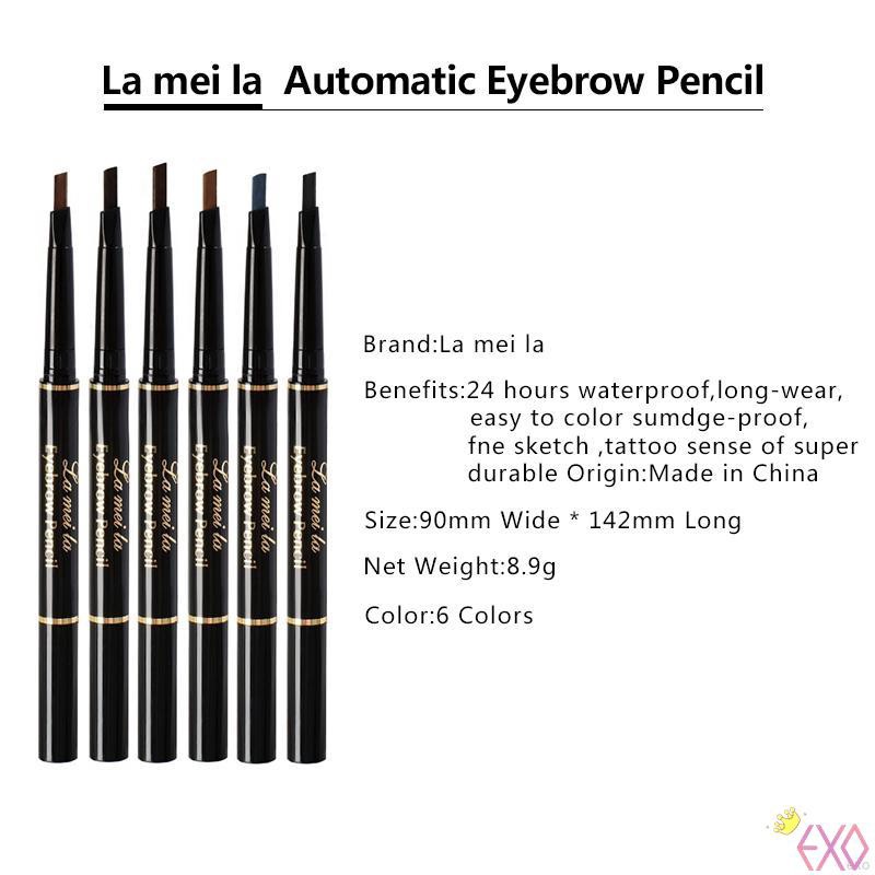 Chì kẻ mày dạng vặn lâu trôi với đầu cọ chải tiện lợi LAMEILA | BigBuy360 - bigbuy360.vn