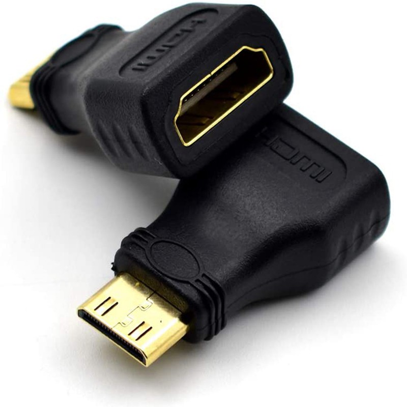 Set 5 Đầu Chuyển Đổi Mini Hdmi Mạ Vàng 1080p