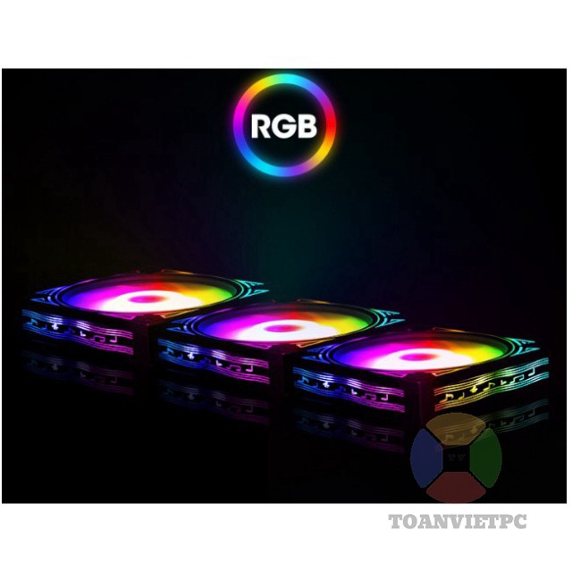 Quạt Tản Nhiệt khiến Mát Fan Case Led RGB WM-STAR-V2