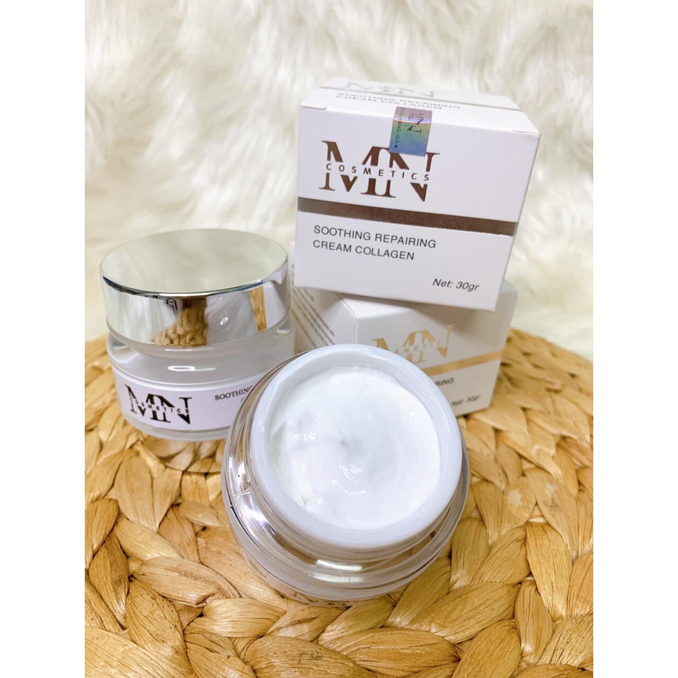 Kem collagen phục hồi da dưỡng ẩm , dưỡng trắng mỹ nam 30gr