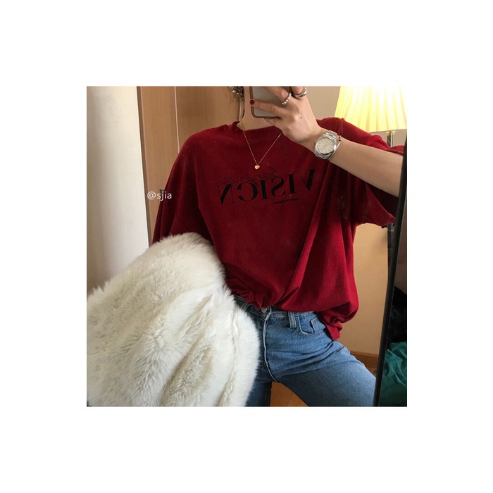 Áo phông rộng nữ tay lỡ đẹp Quảng Châu APN018