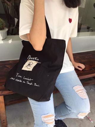 Túi Tote vải Books