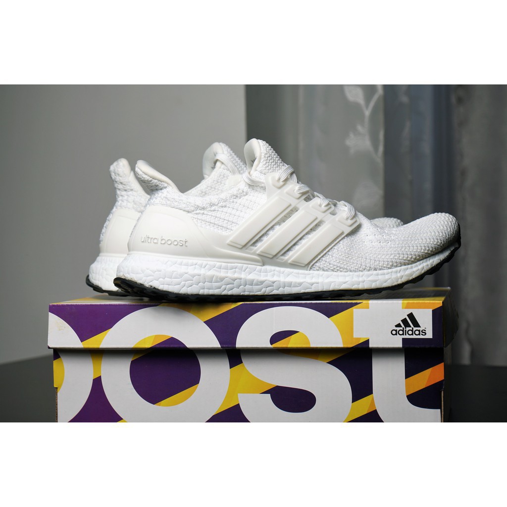 (Hàng có sẵn - Ảnh chụp tại SHOP) Giày Ultra Boost WHITE - Size Nam / Nữ | BigBuy360 - bigbuy360.vn