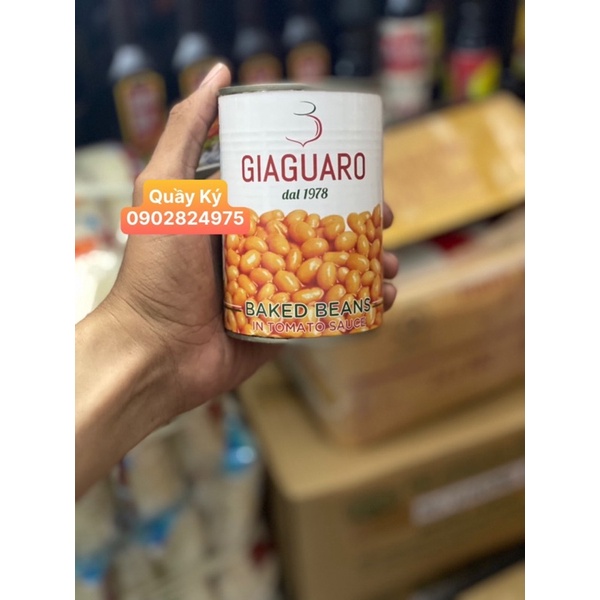 Đậu Sốt Cà - Baked Beans 400gr Giaguaro