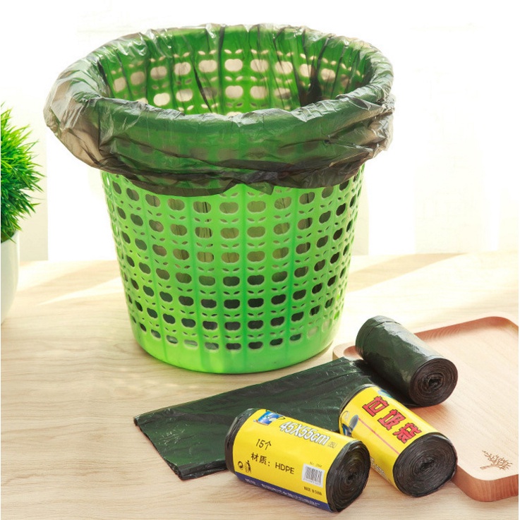 Cuộn túi đựng rác dùng một lần bằng nhựa