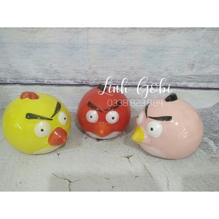 Chim Angry Birds sứ Tiết Kiệm #gốm sứ bát tràng#