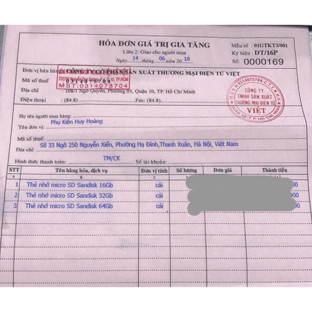 Thẻ Nhớ MicroSDHC SanDisk Ultra 16GB UHS-I - 80MB/s - Chính Hãng (BH 5 năm) | BigBuy360 - bigbuy360.vn