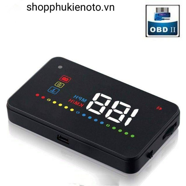 Thiết Bị Hiển Thị Tốc Độ Xe Lên Kính Lái cho Xe Hơi Ô Tô HUD A200