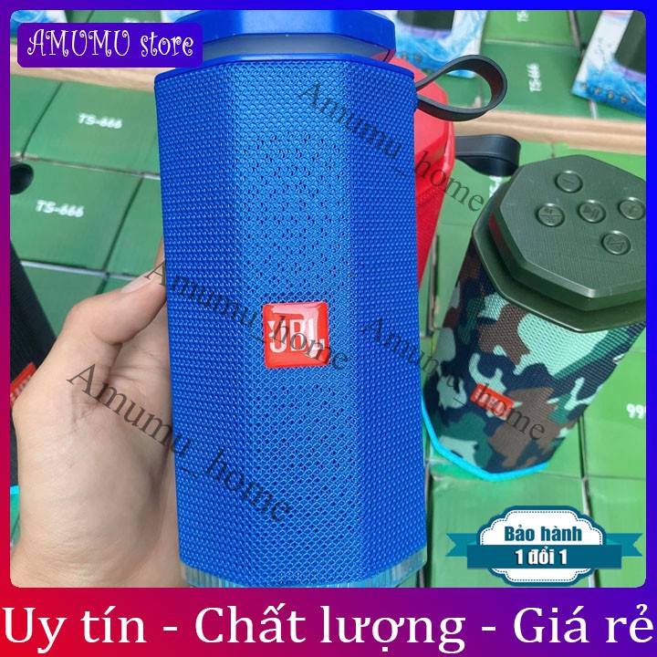 Loa Bluetooth Không Dây TS-666 MiNi Nghe Nhạc Cực HAY Đèn Led 7 Màu