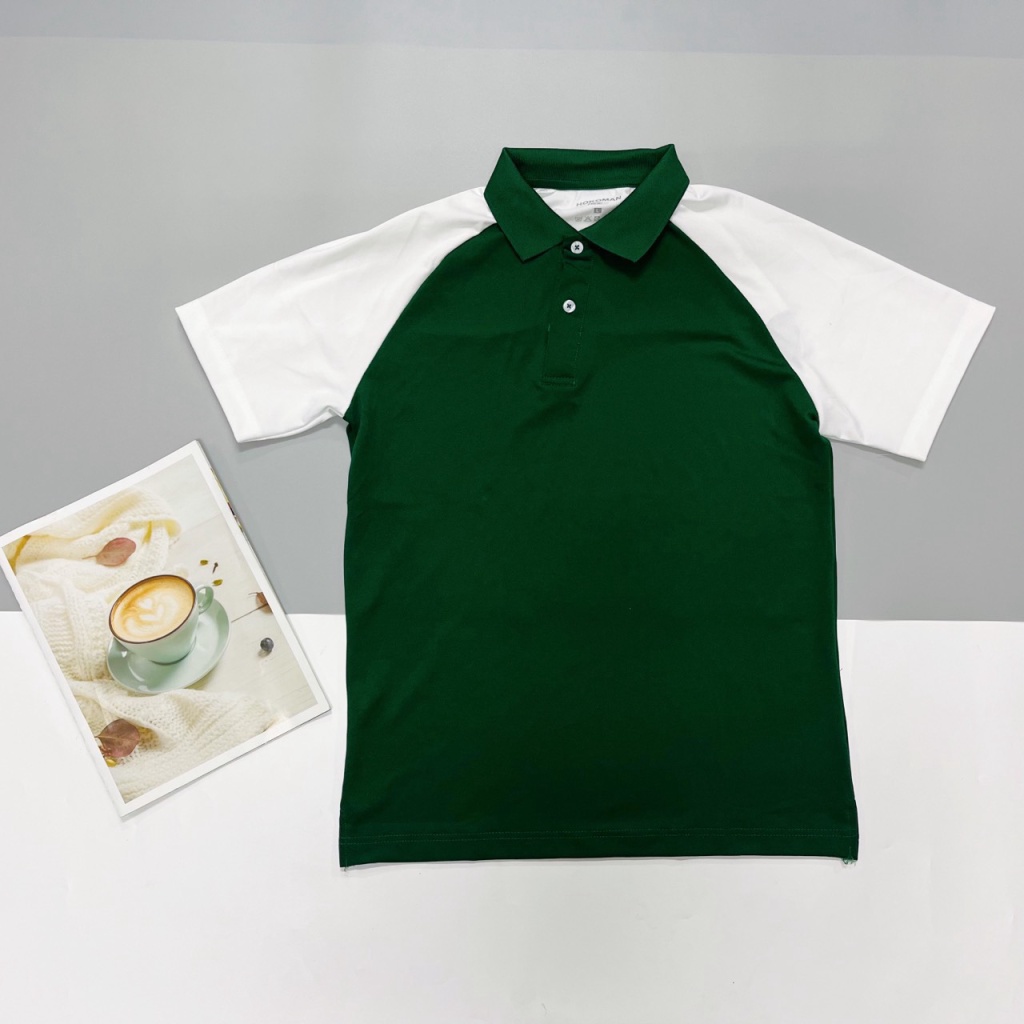 Áo Thun Polo Nam Phối Màu Lịch Lãm Cá Tính Năng Động Trẻ Trung Vải Mịn Dễ Thấm Hút Mồ HÔi HK