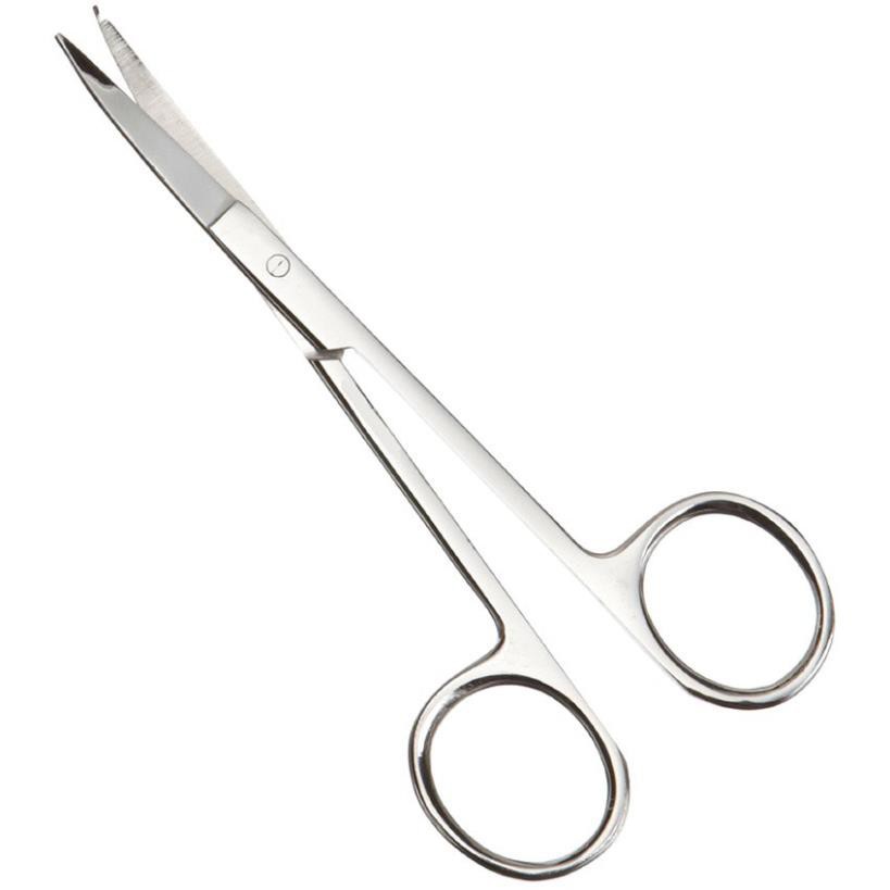 Kéo 12 cm thẳng 2 đầu nhọn