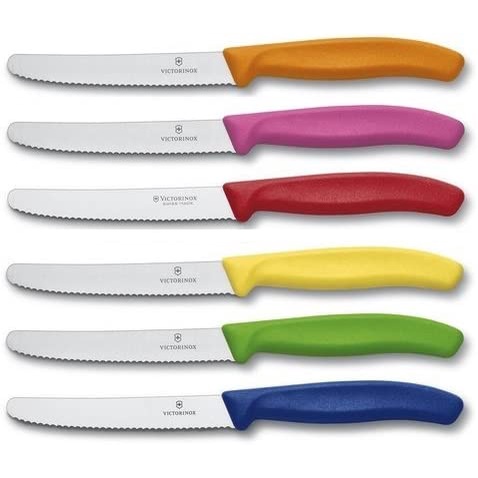 Bộ dao 6c Victorinox 11cm Swiss Classic Coltello Tavola Nội Địa Đức | GermanySnT 100032