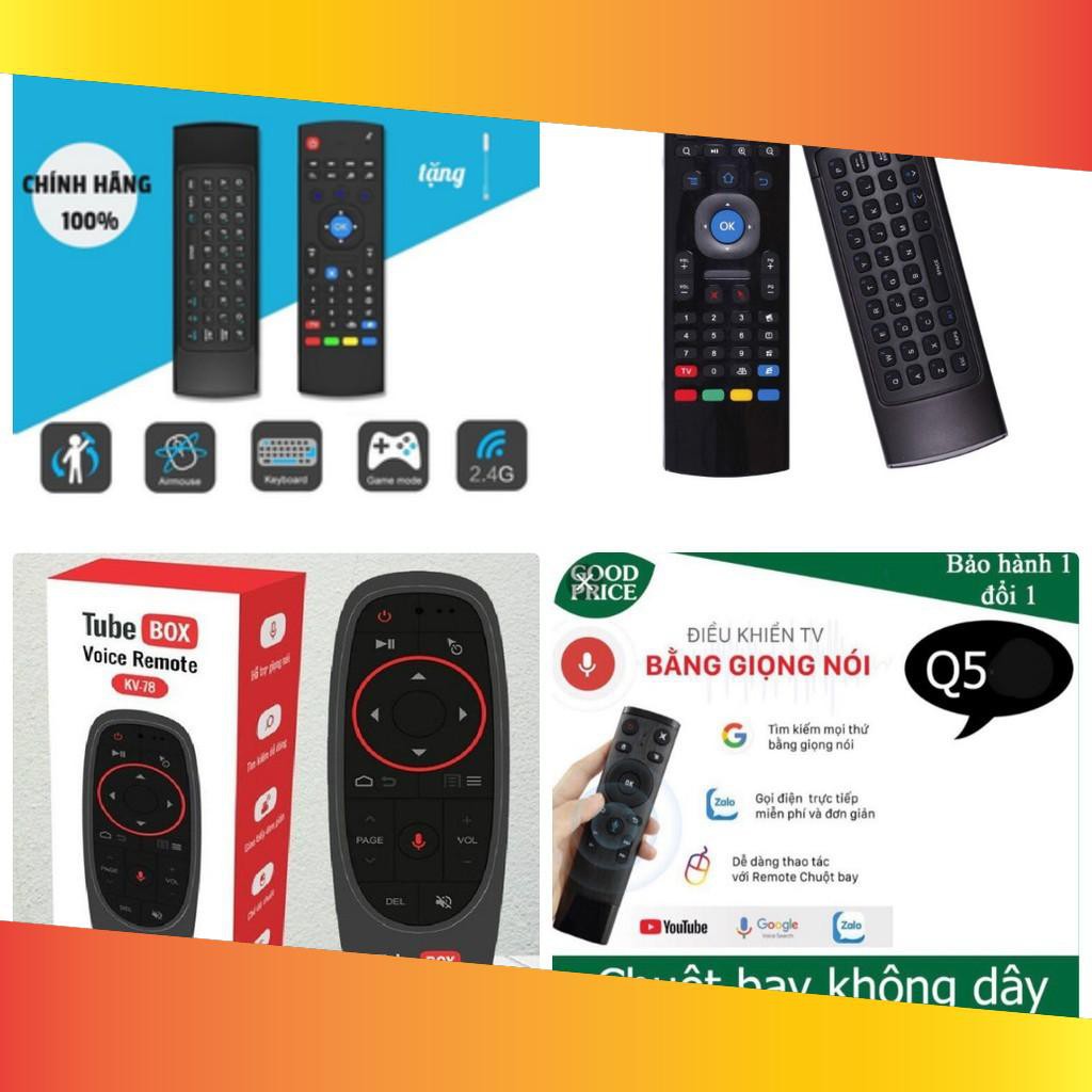 REMOTE CHUỘT BAY AIR MOUSE KM800 - KM900 - Q5 - KV78 CÓ VOICE