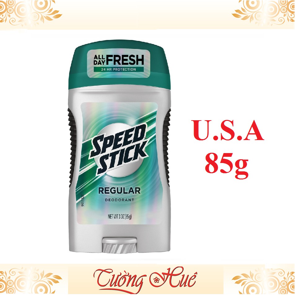 Lăn Sáp Khử Mùi Nam Speed Stick REGULAR Deodorant All Day Fresh - 85g.