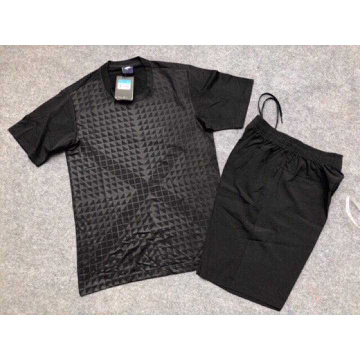 [Mã SKAMSALE06 giảm 10% TỐI ĐA 100K đơn 150K] Bộ thể thao thun lạnh vân chữ X cá tính, phom 40-75kg