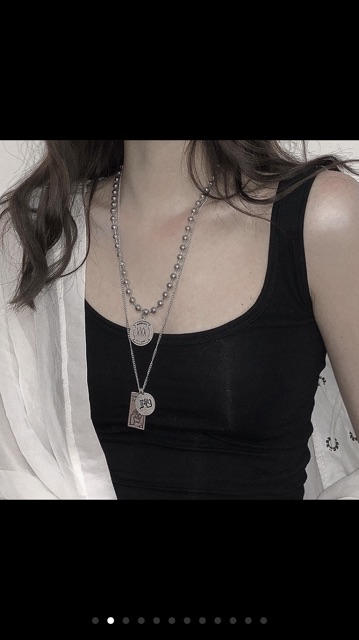 Set dây chuyền unisex