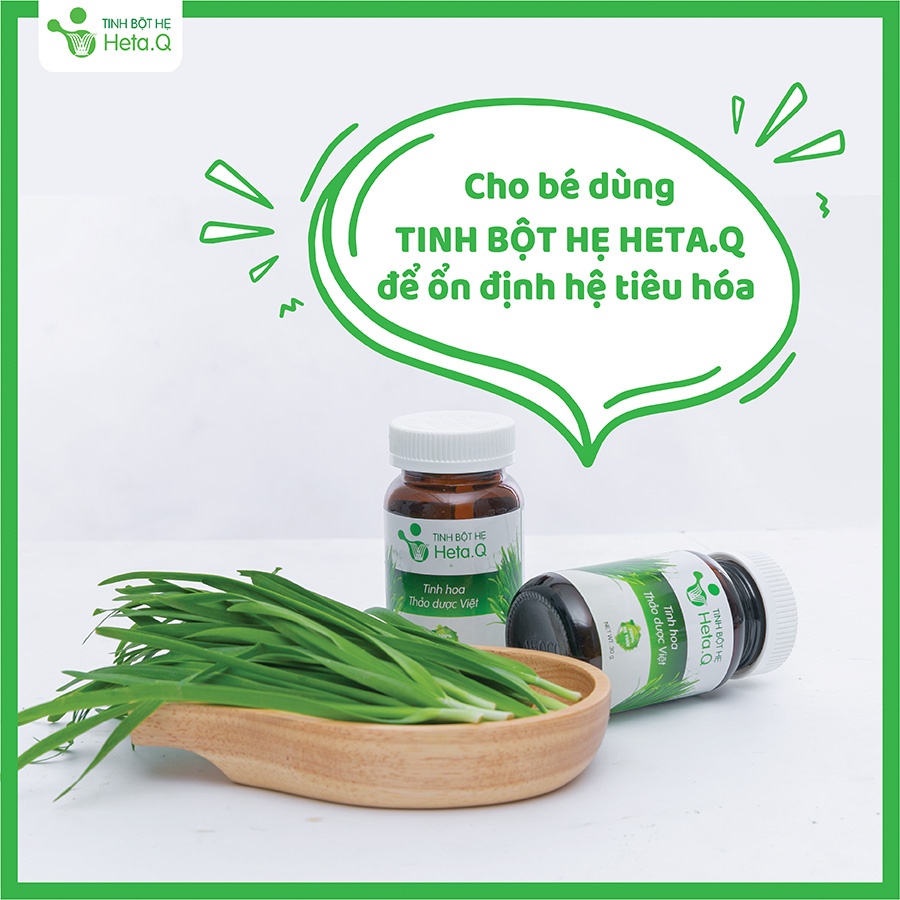 Tinh Bột Hẹ Heta.Q Thoát Khỏi Nỗi Lo Táo Bón 30gr