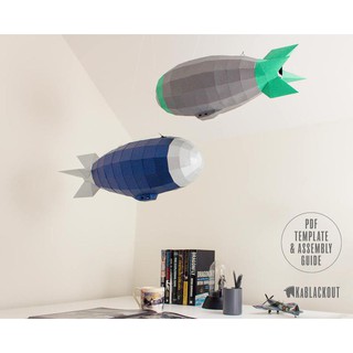 Mô hình giấy Khí Cầu