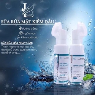 Combo sữa rửa mặt dr lacir Linh