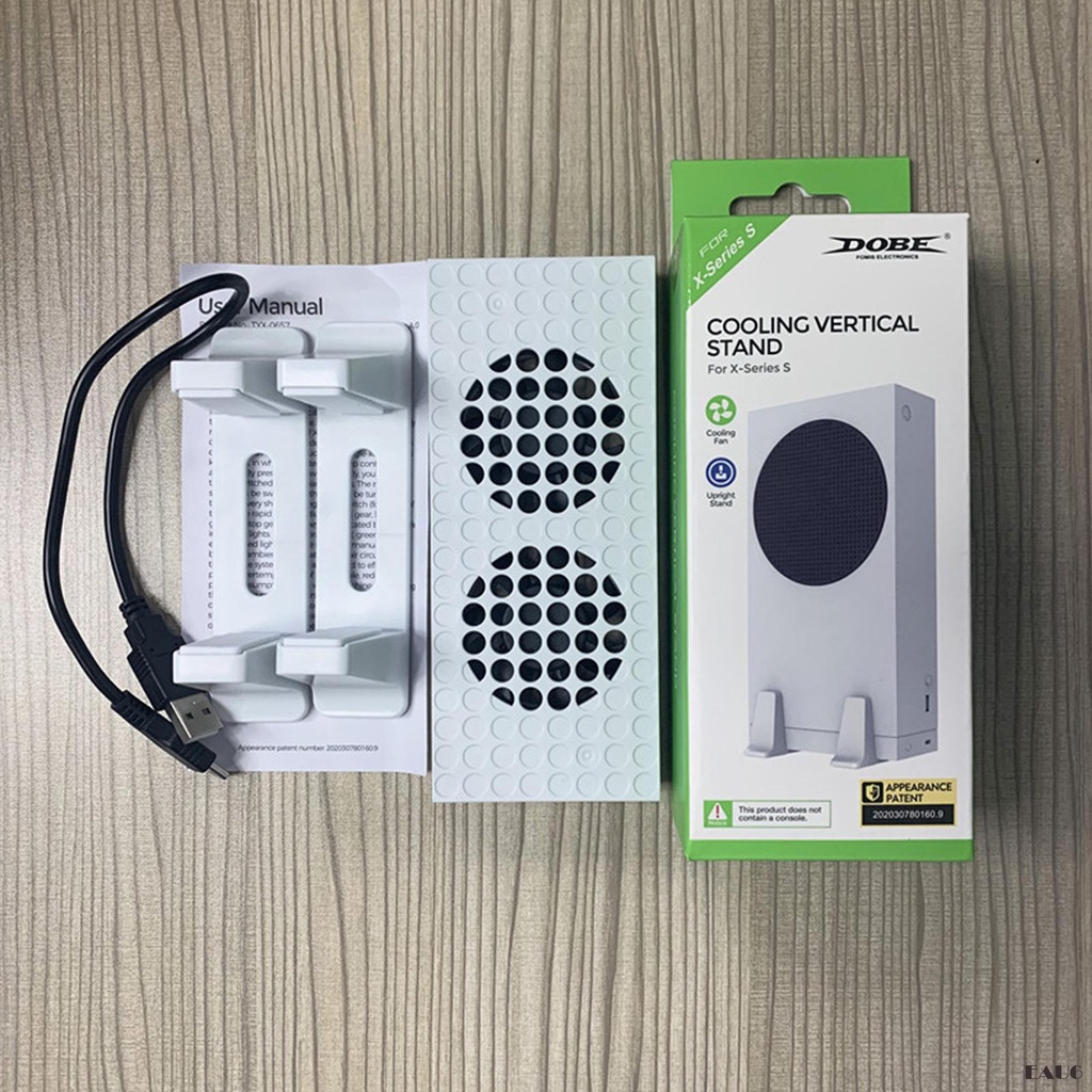 Giá Đỡ Đứng E6-Cooling Kèm 3 Cổng Usb Và 2 Quạt Tản Nhiệt Cho Xbox Series | BigBuy360 - bigbuy360.vn