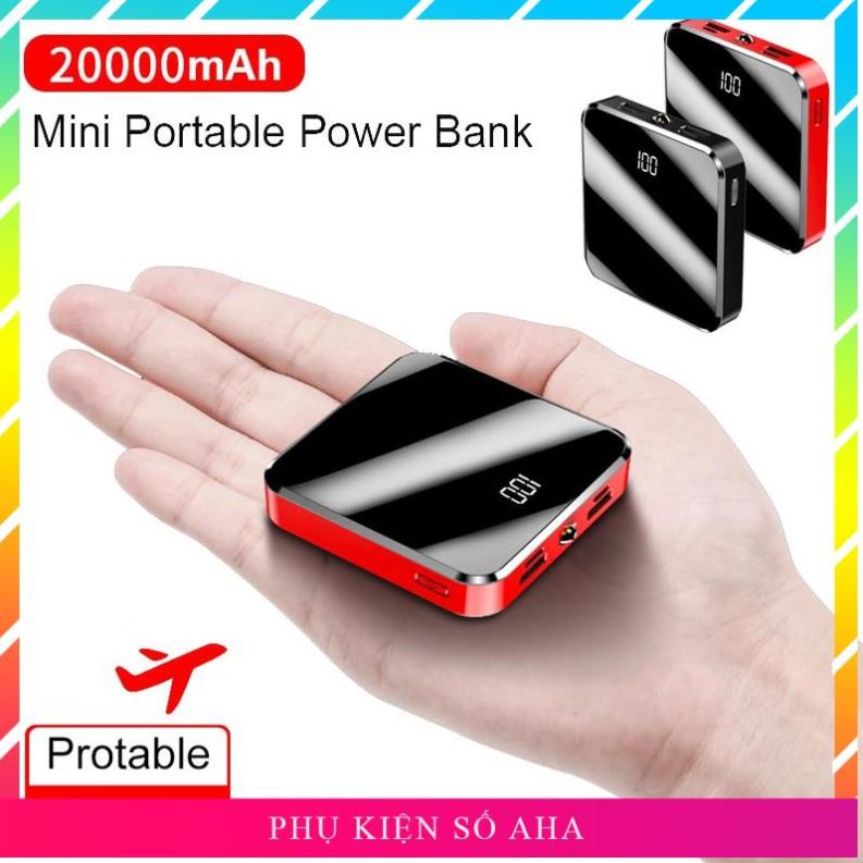 Sạc dự phòng pin dự phòng mini nhỏ gọn sạc nhanh phù hợp tất cả dòng máy