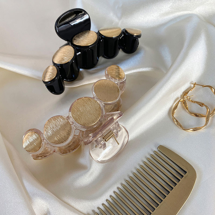 Kẹp Tóc Kim Loại Phong Cách Hàn Quốc Dành Cho Nữ