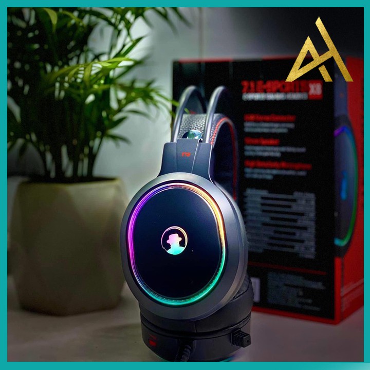Tai Nghe Gaming Có Dây Headphone Chụp Tai ASSASSINS X8 Đèn LED 7 Màu - Tai Nghe Nhạc Máy Vi Tính Laptop Game Thủ Có Mic | BigBuy360 - bigbuy360.vn