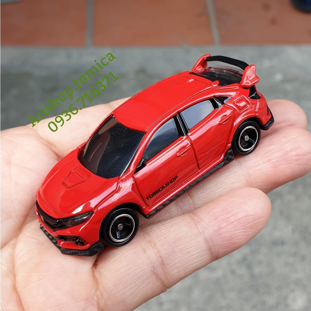 Mô hình siêu xe  H o n d a  C i v i c  màu đỏ phiên bản kỉ niệm 50 năm tomica Nhật Bản