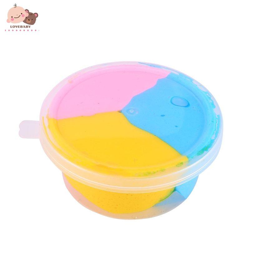 Slime Dẻo Ma Thuật Trộn Hạt Nhiều Màu Sắc Vui Nhộn Cho Bé