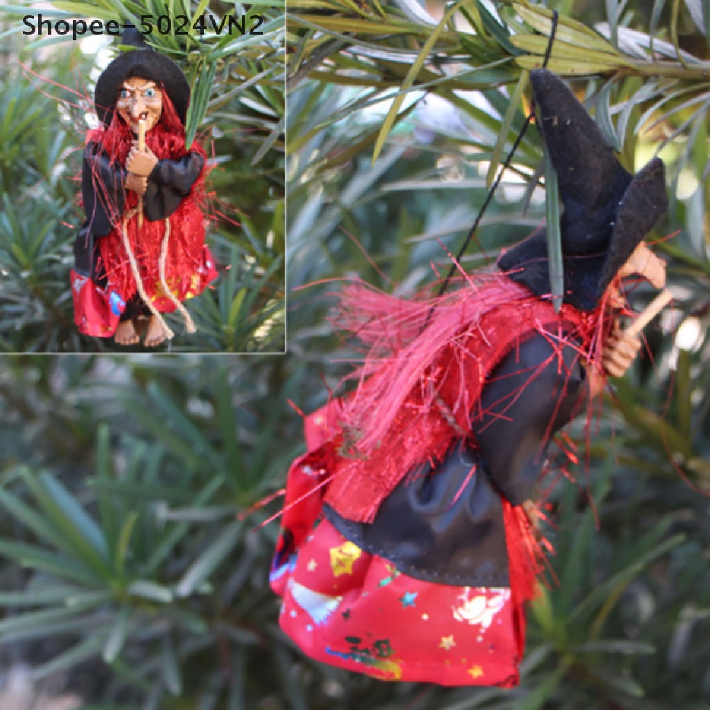 [Mới &amp; Halloween] Mô Hình Phù Thủy Trang Trí Halloween Kinh Dị DIY