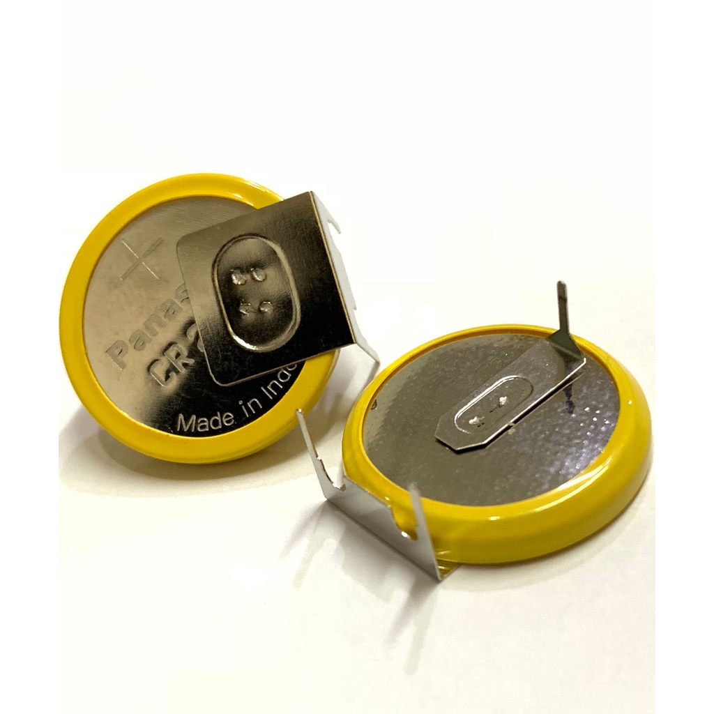 Pin nồi cơm nhật CR2032 3V Panasonic Maxell chân hàn nằm