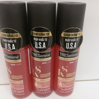 serum  dưỡng tóc bóng mượt Tresemme 97ml