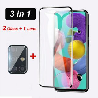 Combo 3 trong 1 cường lực Samsung A51/71/s10 lite/note 10lite